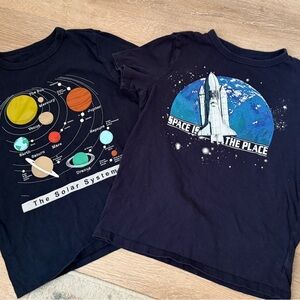 GAP Kids Space Adventure Tees - Navy Blue